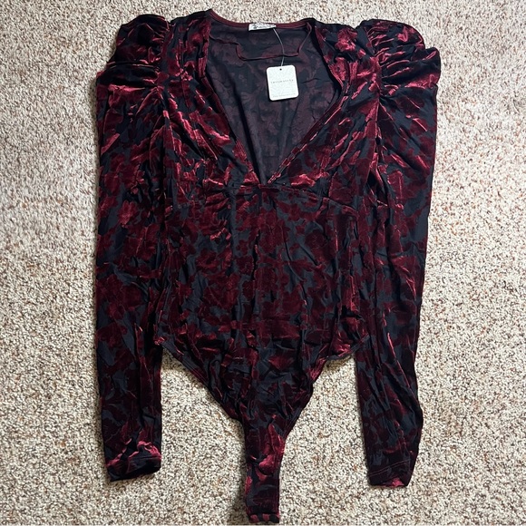 Free People Magic Hour Bodysuit Midnight Combo - Picture 5 of 9